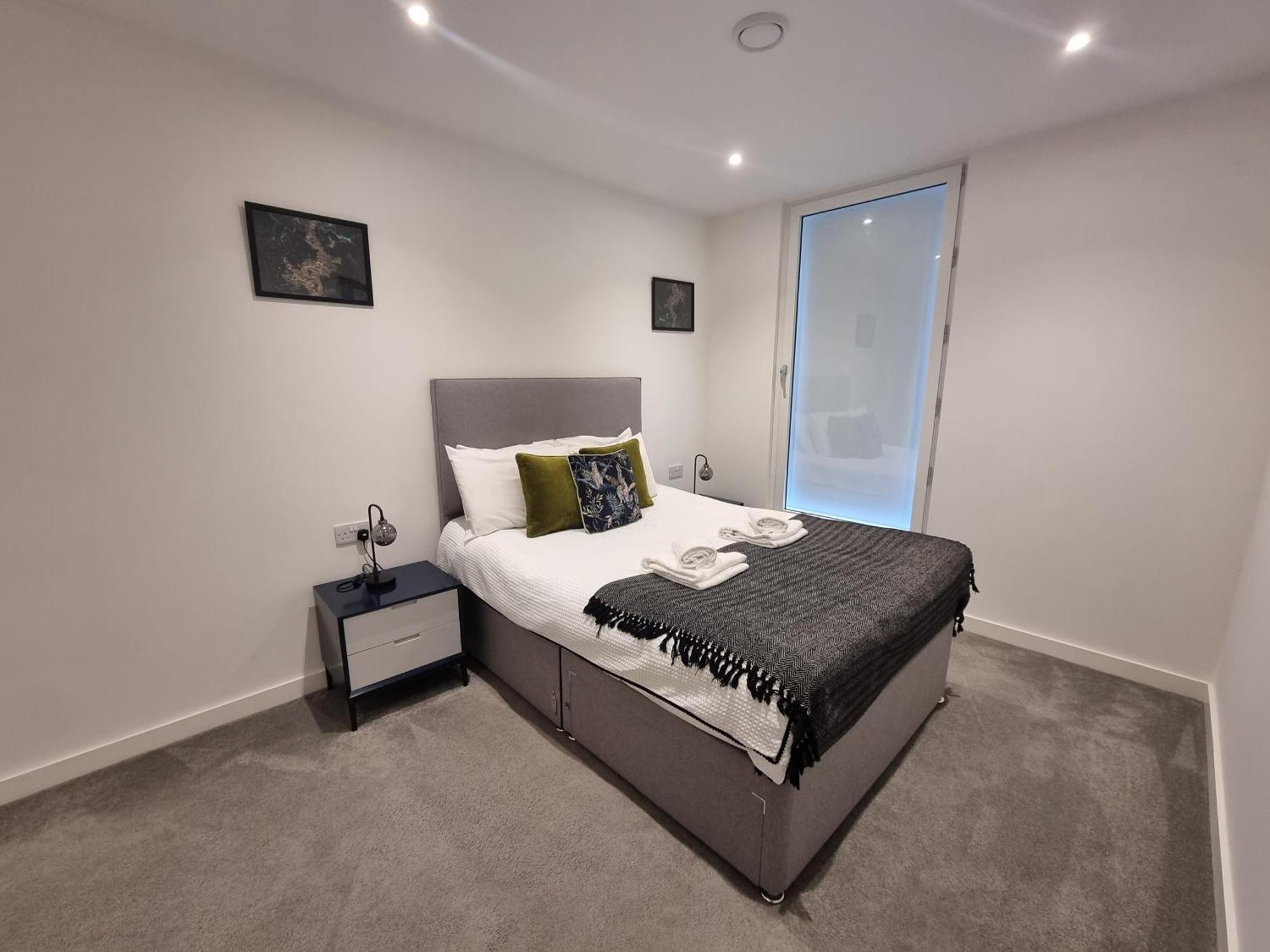 Trafford Suite Modern 1 Bed With Cinema Room Mánchester Exterior foto